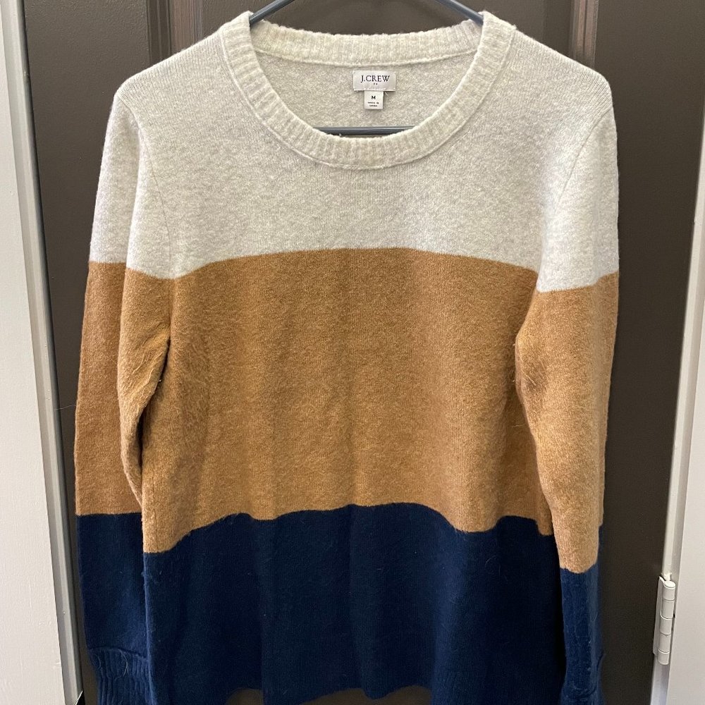 JCrew Stripped Sweater